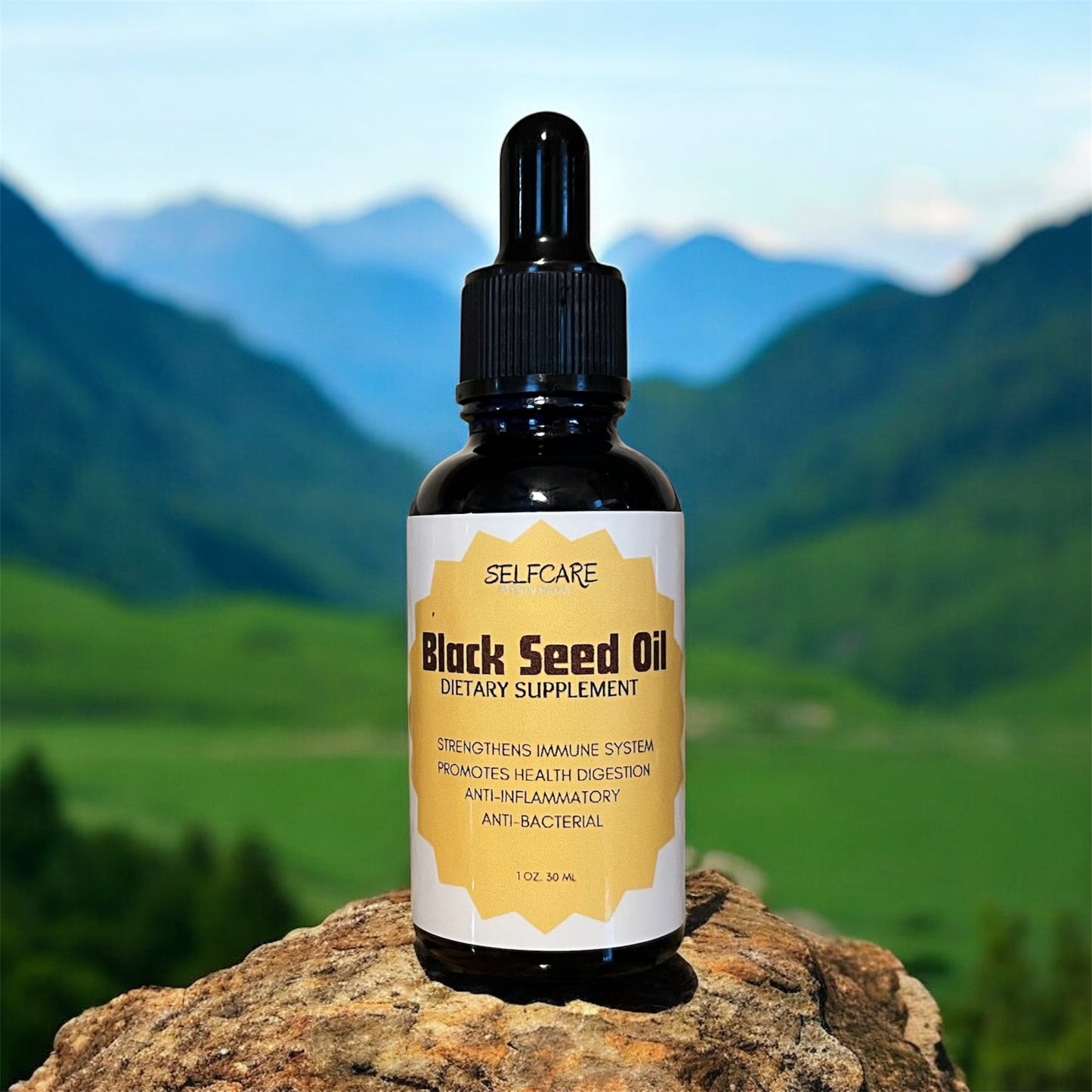 Black Seed Oil - Strengthens Immune System, Promotes Healthy Gut, Boost Energy Levels