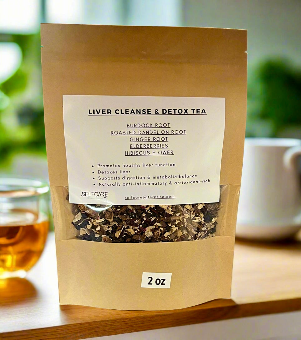 Liver Cleanse Herbal Loose Tea Blend - Cleanse Blood, Detox Liver, Anti Inflammatory, Improves digestion