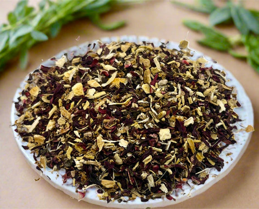 Immunity Boost Loose Tea Blend - Boost Immune System, Fights Free Radicals, Packed with Vitamins and Antioxidants