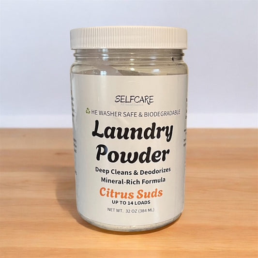 All Natural Laundry Powder - Deep Cleans, Softens, Deodorizes, and Refreshes Clothes